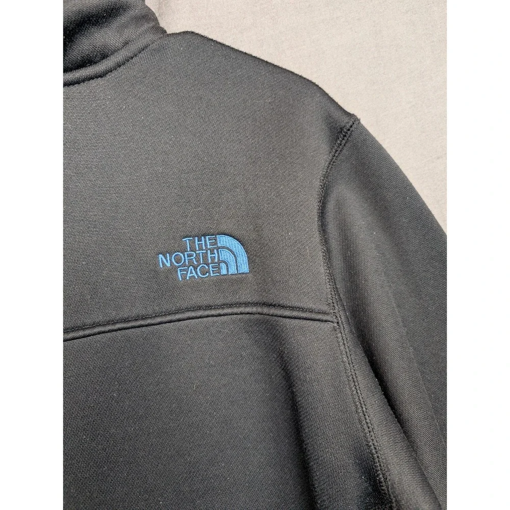 The North Face‎ Black Zip-Up Hooded Sweatshirt Men's Large